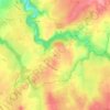 Atré topographic map, elevation, terrain