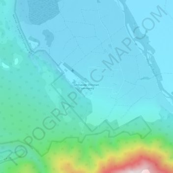 Gloriavale Christian Community topographic map, elevation, terrain