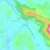 Paththampitiya topographic map, elevation, terrain