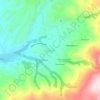 Kandanos topographic map, elevation, terrain