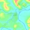 Kouroussa topographic map, elevation, terrain