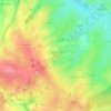 Chazeix topographic map, elevation, terrain