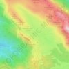 Urbia topographic map, elevation, terrain