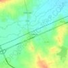Khok Kruat topographic map, elevation, terrain