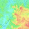 Bum topographic map, elevation, terrain