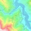 Paukhal topographic map, elevation, terrain