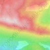 Le Haut Cheiron topographic map, elevation, terrain