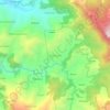 Garhgaon topographic map, elevation, terrain