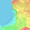 Tumon topographic map, elevation, terrain