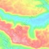Raksabaya topographic map, elevation, terrain