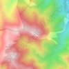 Ramsey Peak topographic map, elevation, terrain