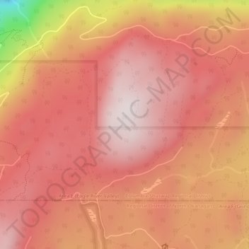 Larch Hills topographic map, elevation, terrain