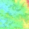 Les Martyrs topographic map, elevation, terrain