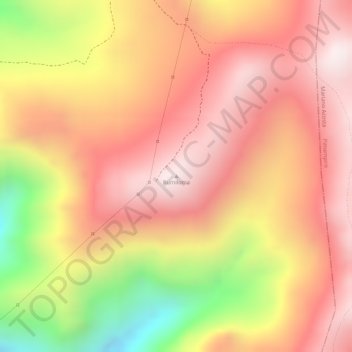 Rumiloma topographic map, elevation, terrain