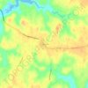 Heathsville topographic map, elevation, terrain