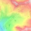 Brune topographic map, elevation, terrain