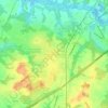 Woolwich Township topographic map, elevation, terrain