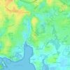 Calmont topographic map, elevation, terrain