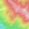 Doganaccia topographic map, elevation, terrain
