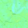 Sirajdikhan topographic map, elevation, terrain