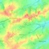Ossel topographic map, elevation, terrain