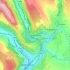 Edwardsville topographic map, elevation, terrain