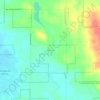 Buck Trails topographic map, elevation, terrain