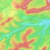 Langmühle topographic map, elevation, terrain