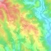 Pievasciata topographic map, elevation, terrain