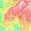 Dabouq topographic map, elevation, terrain