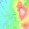Agios Isidorous topographic map, elevation, terrain