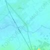 Deir Zenoun topographic map, elevation, terrain