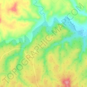 Caprock Canyons State Park topographic map, elevation, terrain