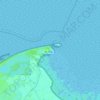 Le Hourdel topographic map, elevation, terrain