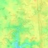 L'Hersey topographic map, elevation, terrain