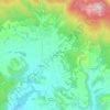 Arrieta topographic map, elevation, terrain