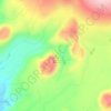 Coffee Crater topographic map, elevation, terrain