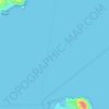 Golfe de Saint-Tropez topographic map, elevation, terrain