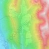 La Perrière topographic map, elevation, terrain