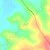 Waondo topographic map, elevation, terrain