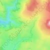 Chanalettes topographic map, elevation, terrain
