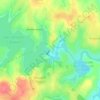 Lake Bowen topographic map, elevation, terrain