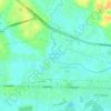 หมู่บ้านบ้านอยู่สบาย topographic map, elevation, terrain