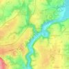 La Grande Vigne topographic map, elevation, terrain