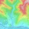 Usurana topographic map, elevation, terrain