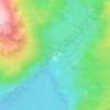 Gjevsjøen topographic map, elevation, terrain