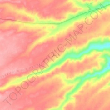 Kasnazan topographic map, elevation, terrain