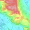 Wildensbuch topographic map, elevation, terrain