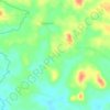 Ajegunle topographic map, elevation, terrain