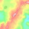 Tres Picos topographic map, elevation, terrain